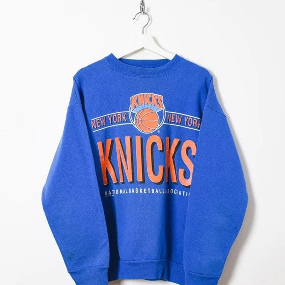 New York Knicks Logo Sweatshirt, NY Knicks, Basketball New York shirt royal blue